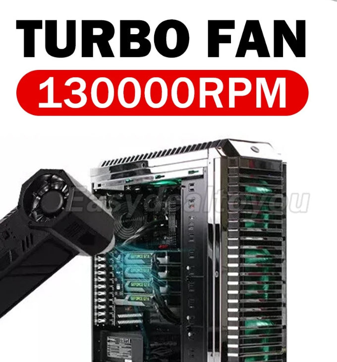 Z VIP Barber Blower Mini Turbo Jet Fan Brushless Motor 130,000 RPM 52m/s